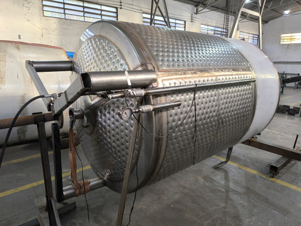 Tanque Industrial De Aço Inox