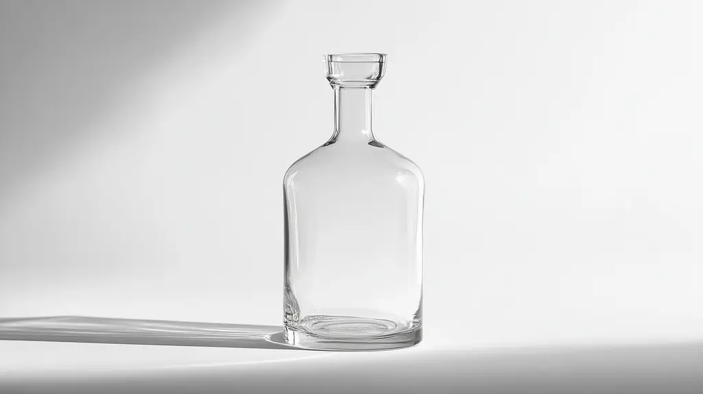 Garrafas de vidro para laboratório