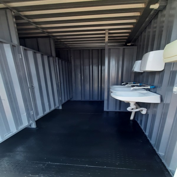 Container Para Banheiro Químico Coletivo