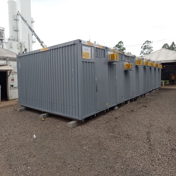 Container Vestiário Com Chuveiro