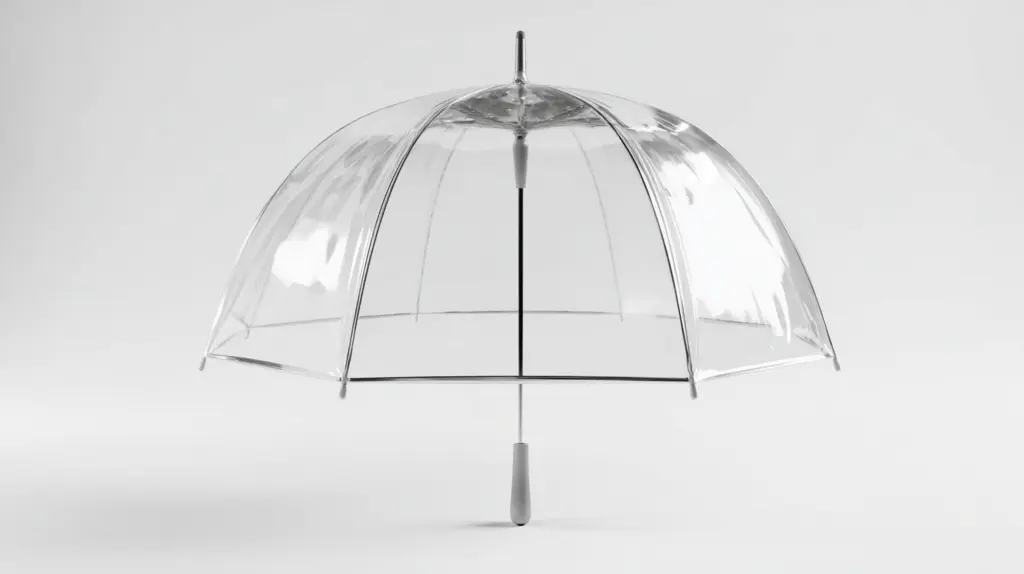 Guarda-Chuva Transparente Resistente
