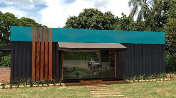 Ampliação De Escritório Com Container Modular