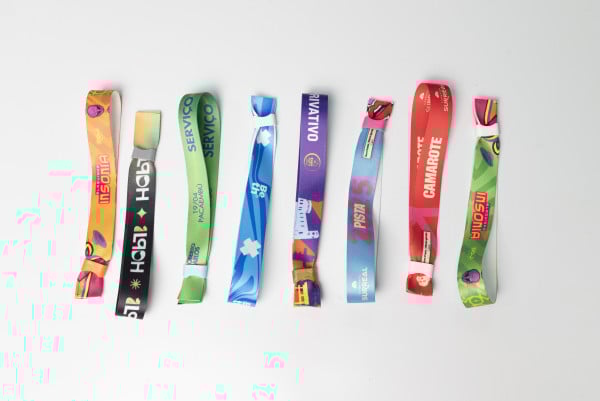 Pulseira De Poliéster Personalizada