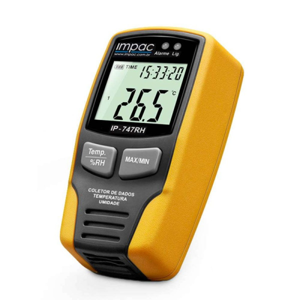 Registrador De Temperatura E Umidade Para Frigoríficos