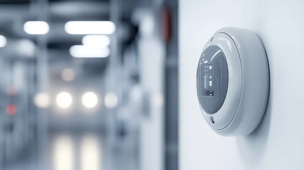 Instalação de detector de fumaça endereçável