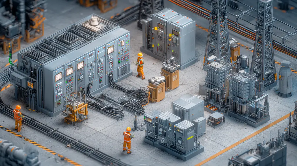 Instalação de Rede Elétrica Industrial