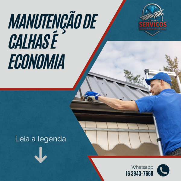 Manutenção De Condutores E Calhas Inox
