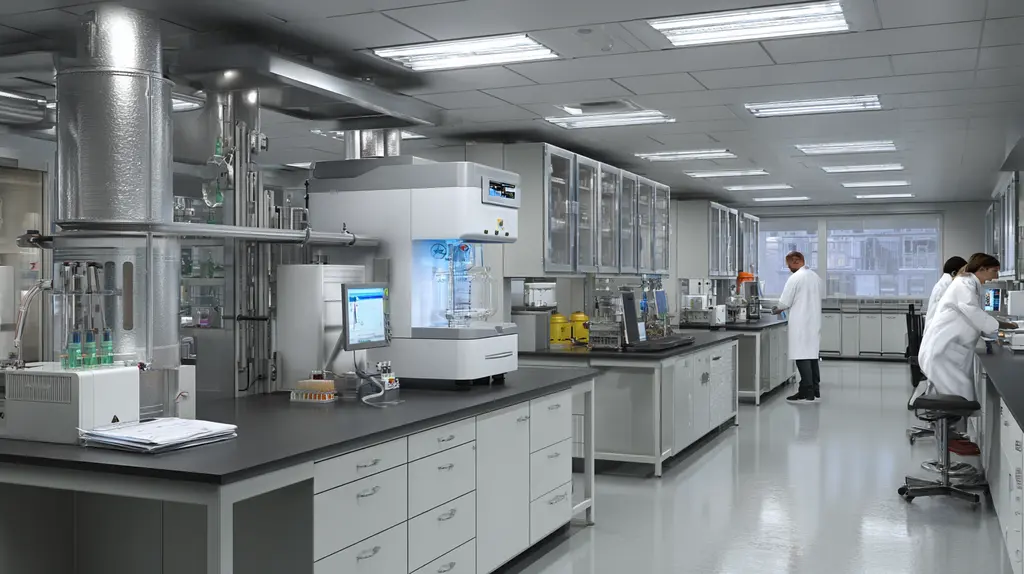 Laboratório de análise de combustível