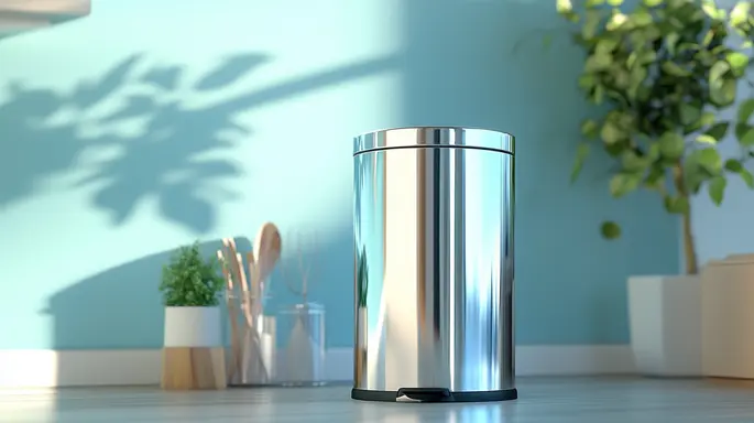 Lixeira de banheiro em acrilico