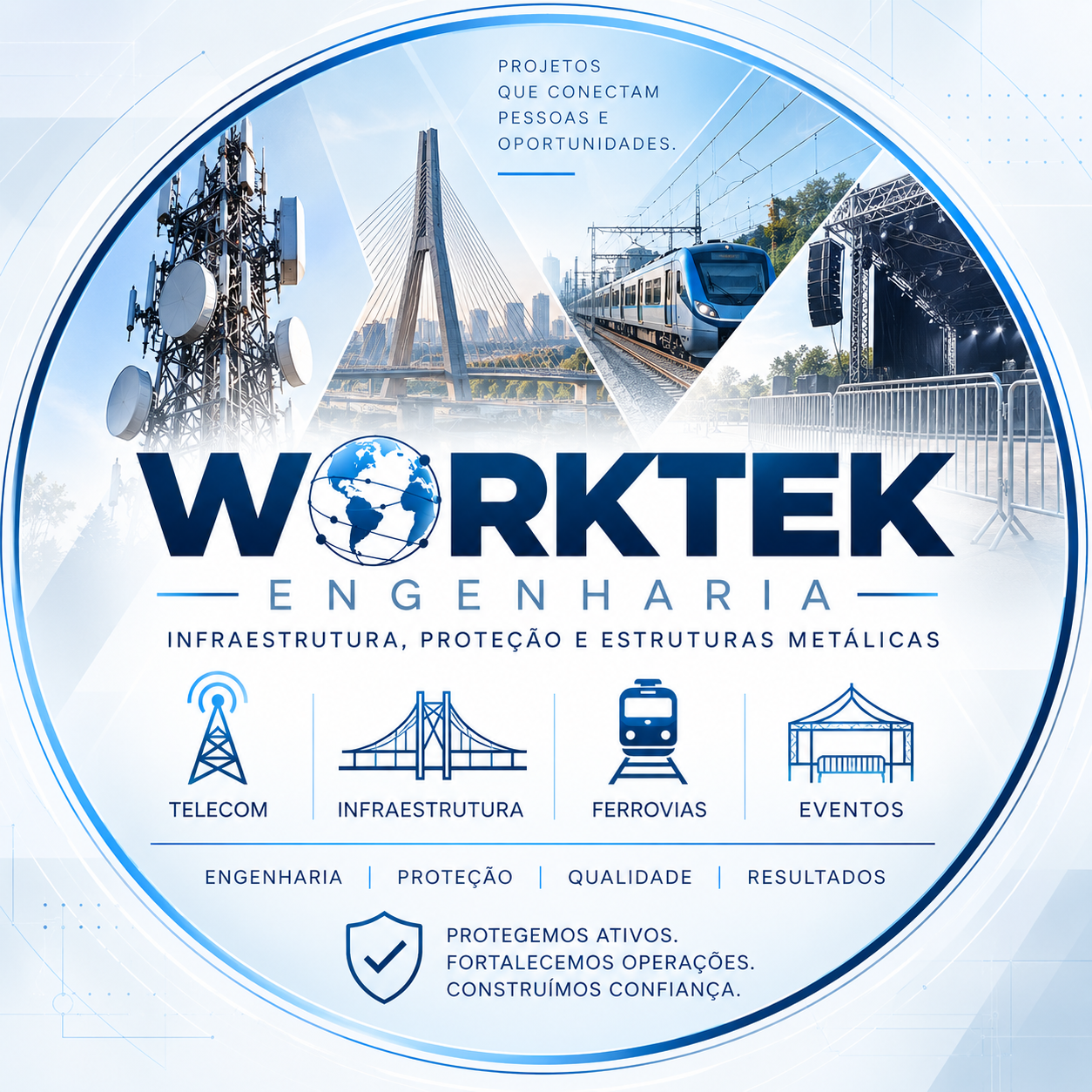 Worktek Engenharia | Infraestrutura, Proteção e Estruturas Metálicas