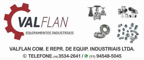 VALFLAN COMERCIO E REPRESENTAÇÕES DE EQUIPAMENTOS INDUSTRIAIS LTDA