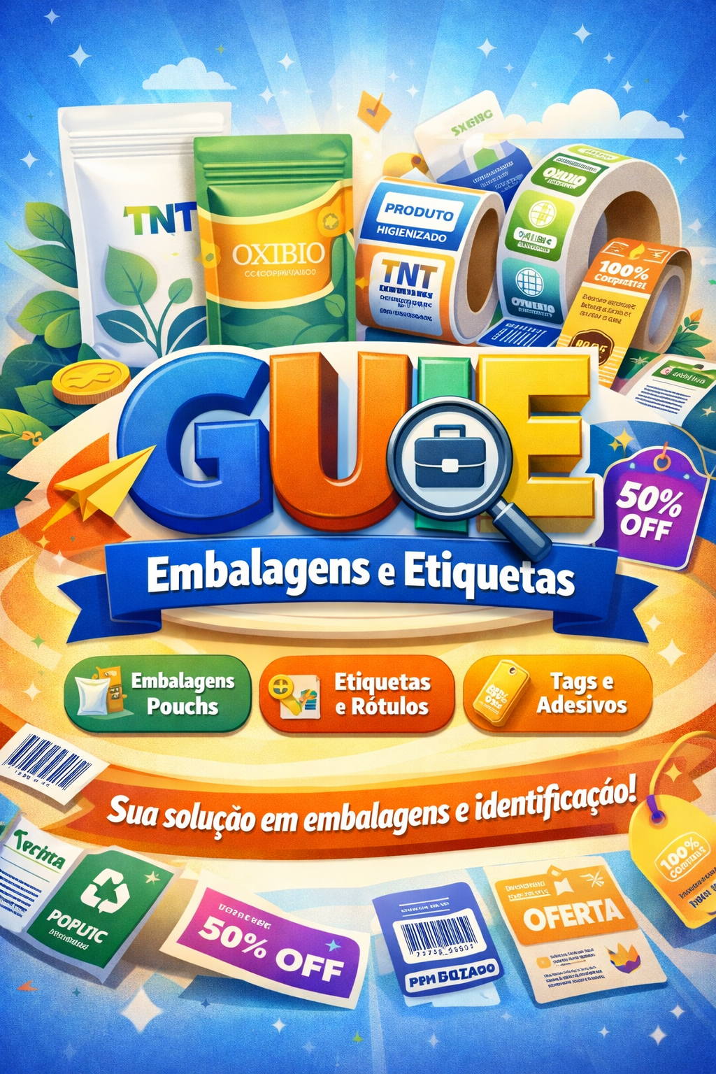 GUIE EMBALAGENS E ETIQUETAS PERSONALIZADAS