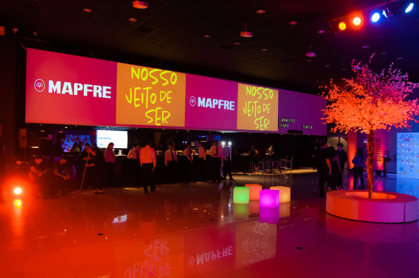 decoração evento empresarial