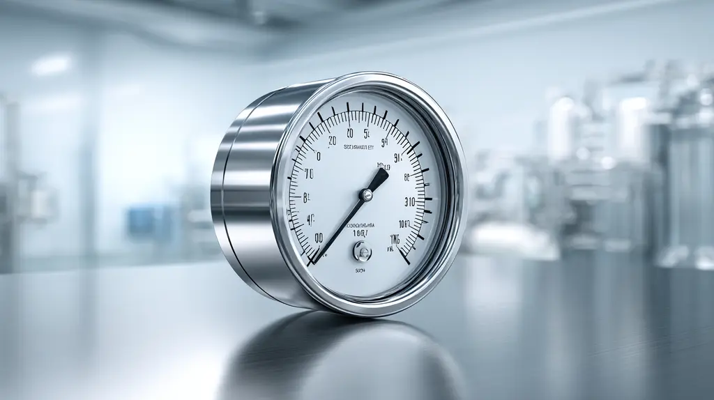 Manômetro para autoclave
