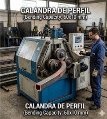 Calandra De Perfil