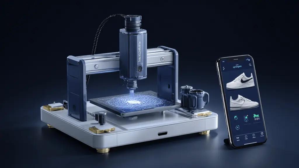 Máquina de corte a laser compacta