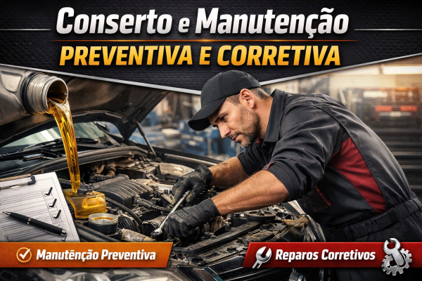 Conserto e Manutenção Preventiva e Corretiva