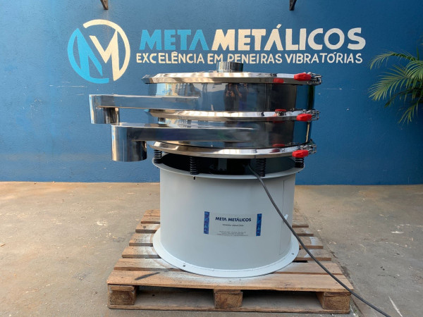 Peneira vibratória para temperos