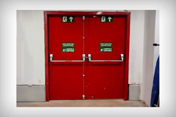 Porta Corta Fogo 2 Folhas