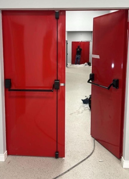 Porta Corta Fogo Dupla