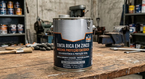 tinta rica em zinco