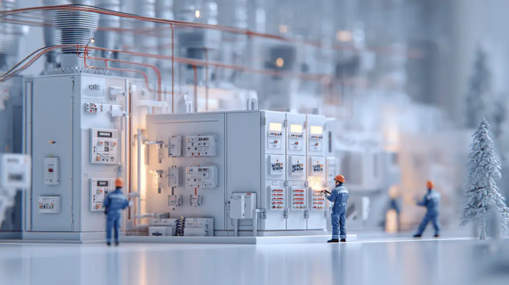 Montagem de banco de capacitores