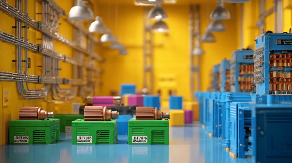 Montagem de máquinas industriais