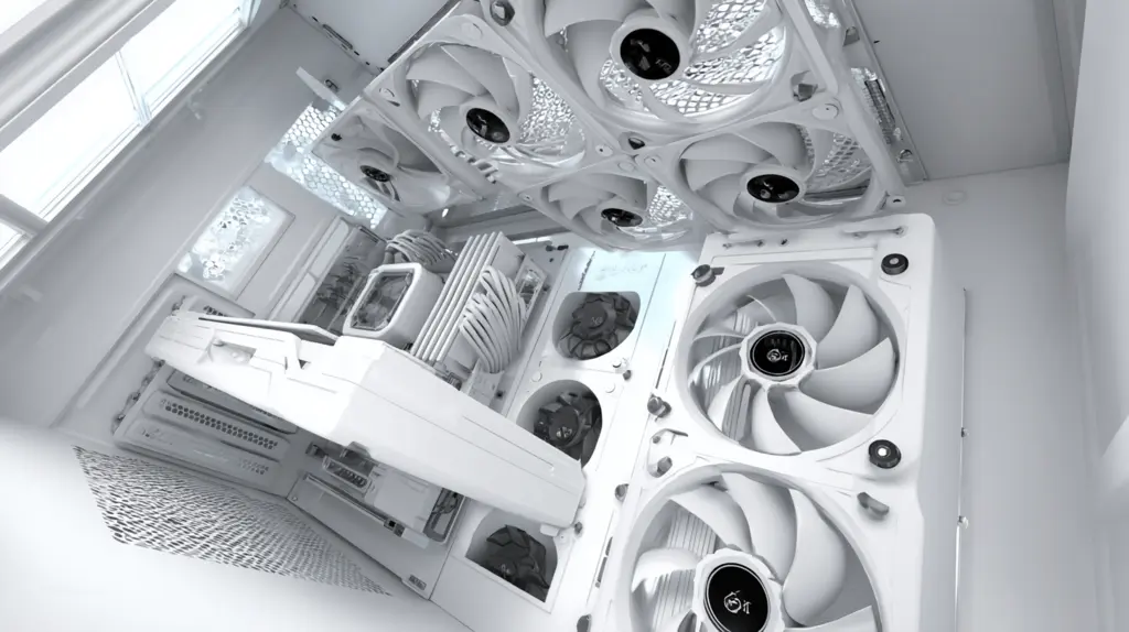 Montagem de sistema de ventilação industrial