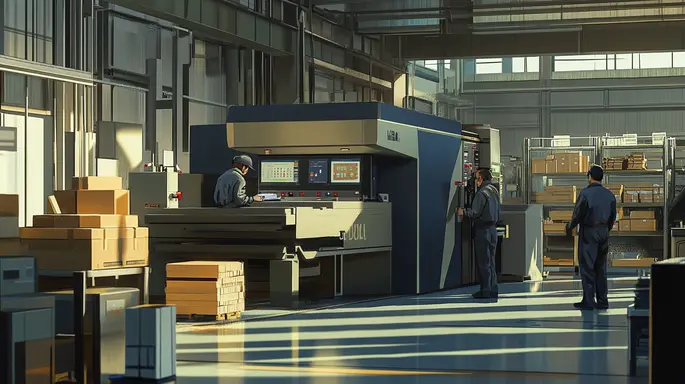 Máquina de corte e vinco usada