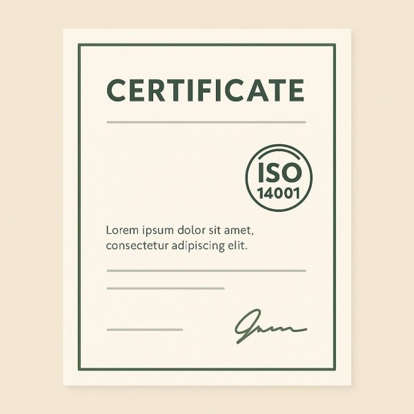 Iso 14001 Preço