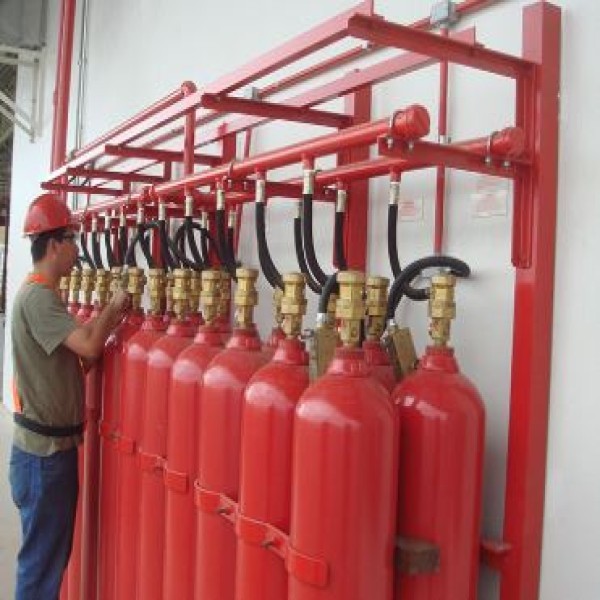 Extinção De Incêndio Por Gás Co2