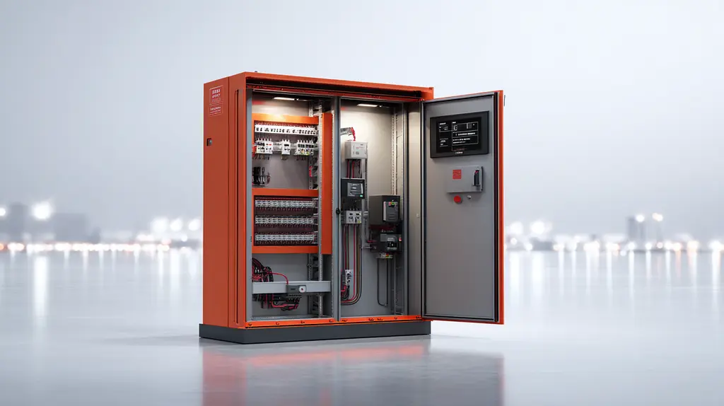 Painel Elétrico Com Segurança Industrial