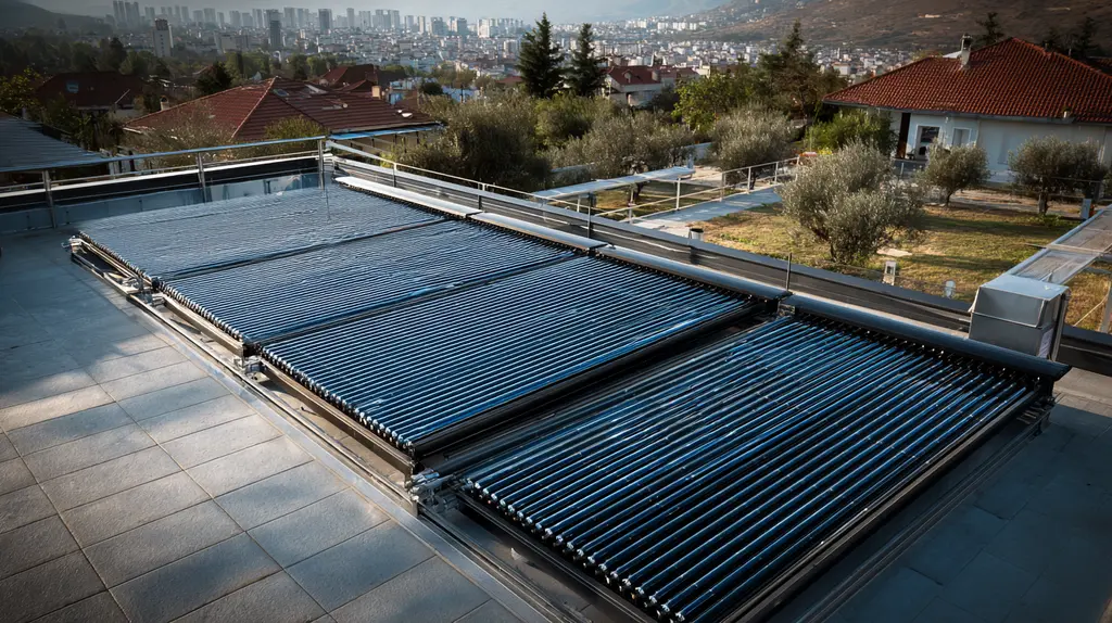 Painel solar termico