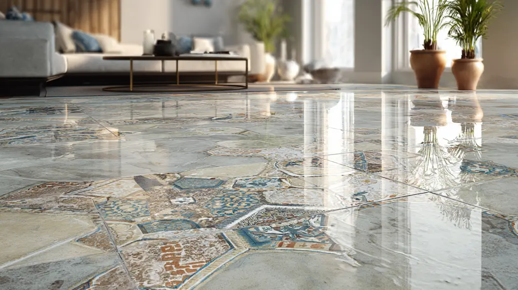 Piso decorativo 3d