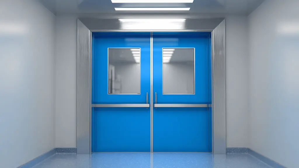 Porta hermética de batente