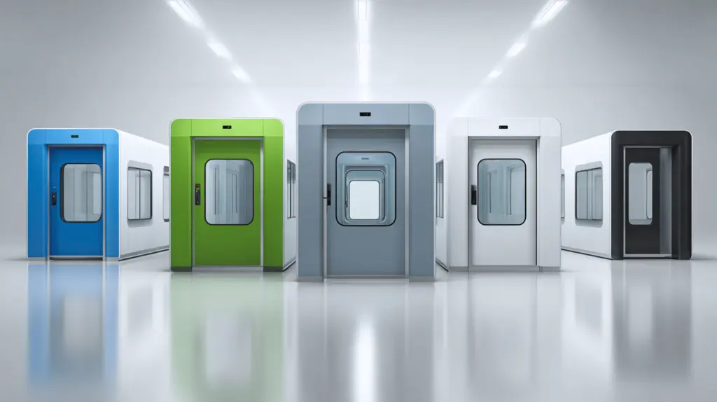 Porta para sala limpa