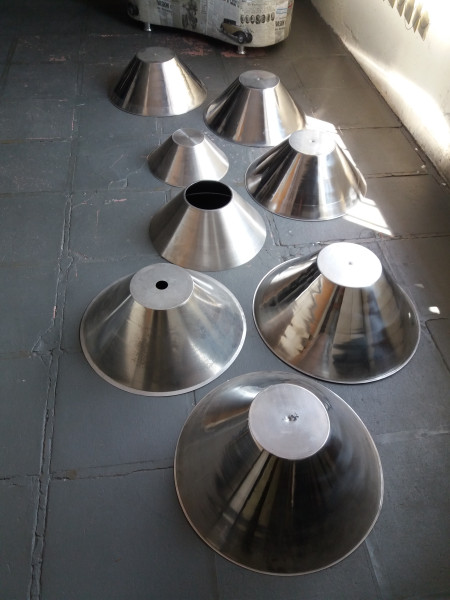 Fabricante de repuxo de aço inox