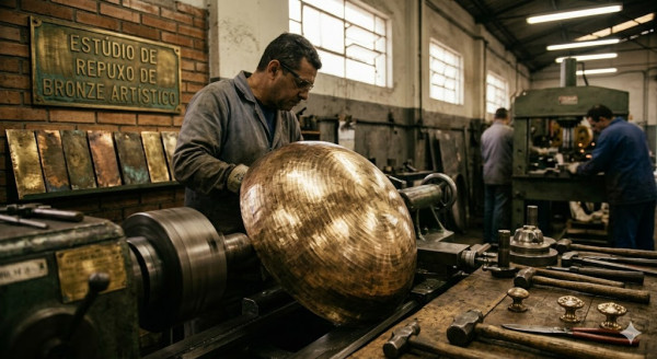 Repuxo De Bronze
