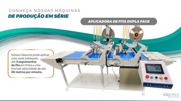 Máquina Para Aplicar Fita Dupla Face