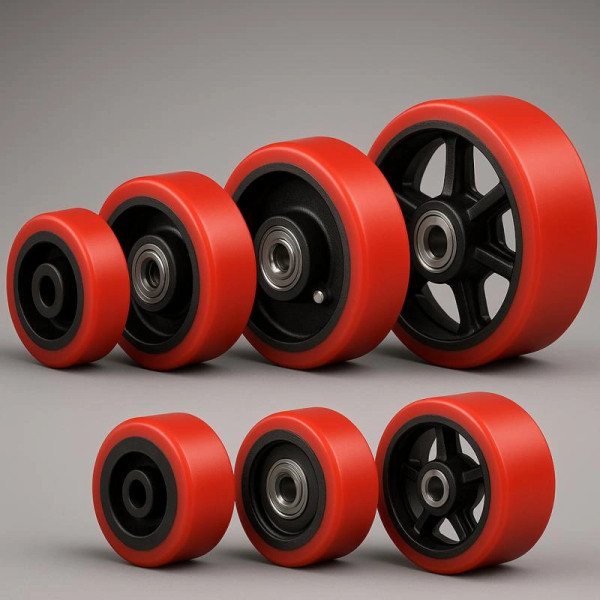 Roda De Pu Capacidade 2000 Kg