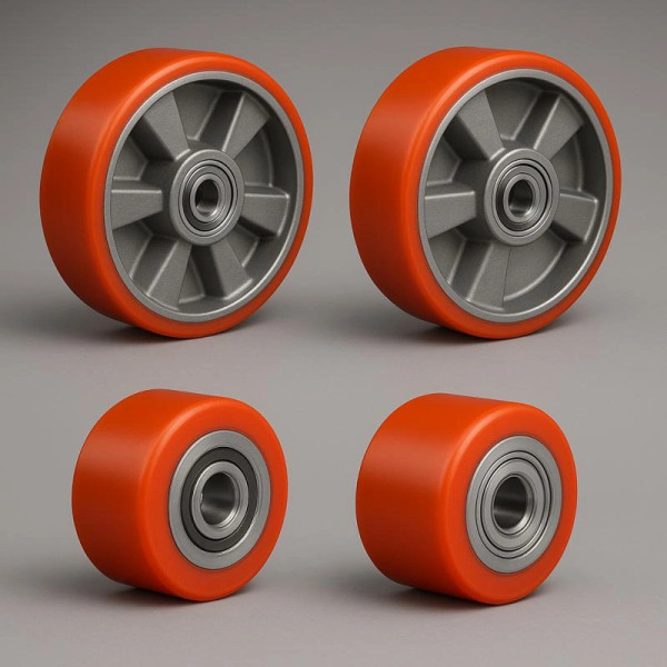Roda De Pu Capacidade 4000 Kg