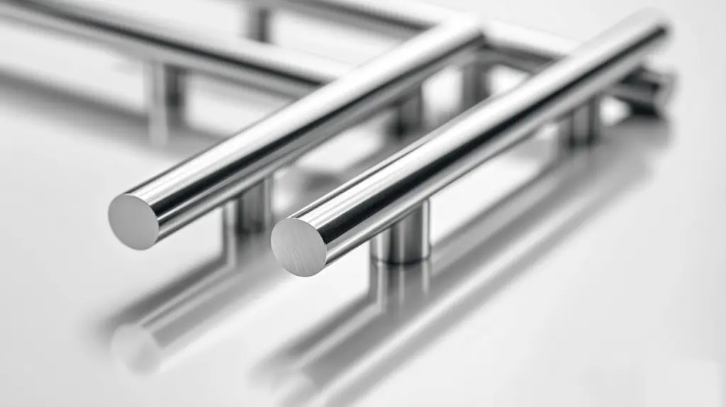 Puxador de Aço Inox Para Móveis Planejados