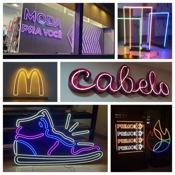 fábrica de letreiros em neon