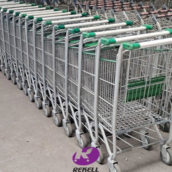 Carrinho de supermercado aluguel