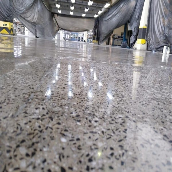 piso de concreto polido preço