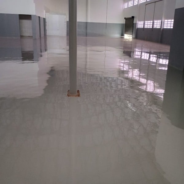piso epóxi espatulado preço