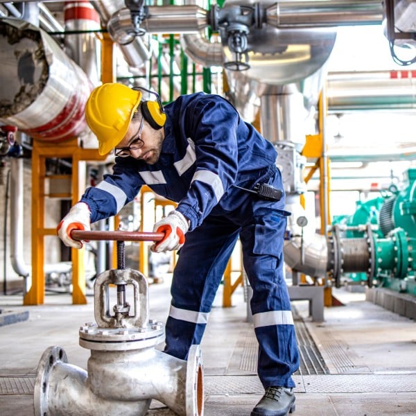 Recuperação de válvulas industriais