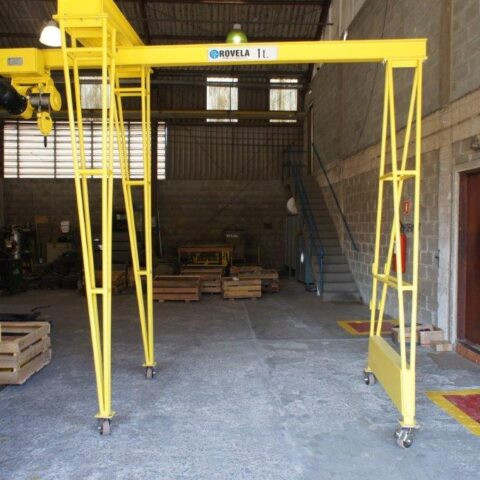 pórtico móvel 2 ton