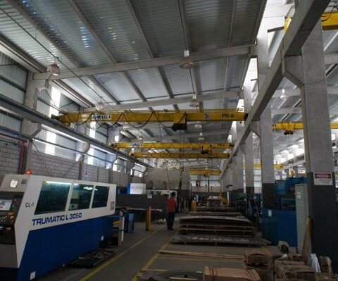 ponte rolante automatizada