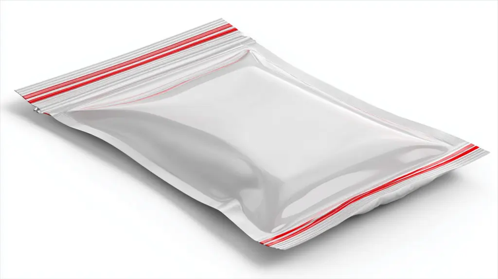 saco de plastico com ziper